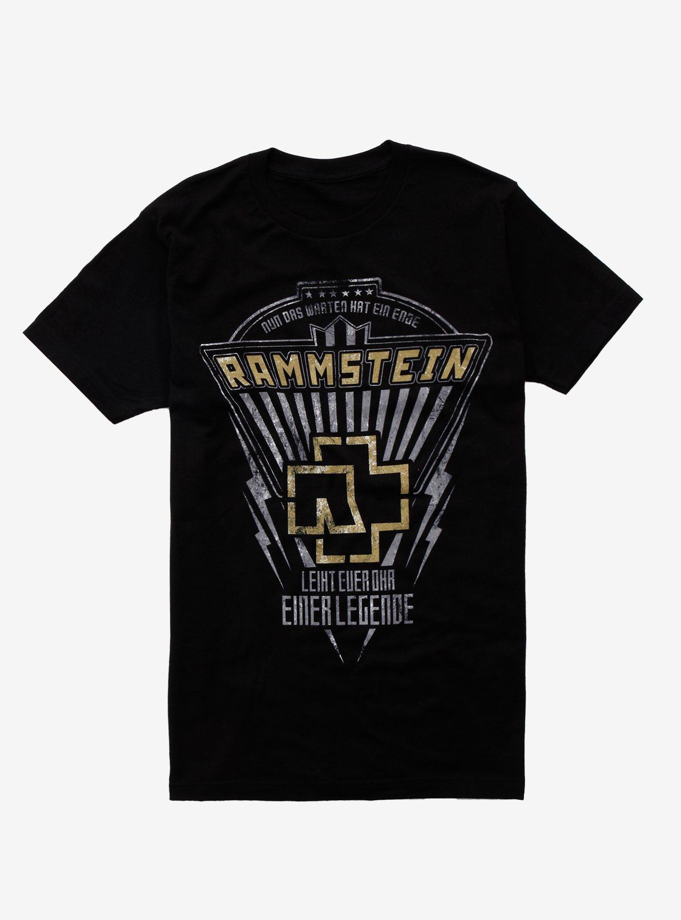 Rammstein Rammlied T-Shirt, BLACK, hi-res
