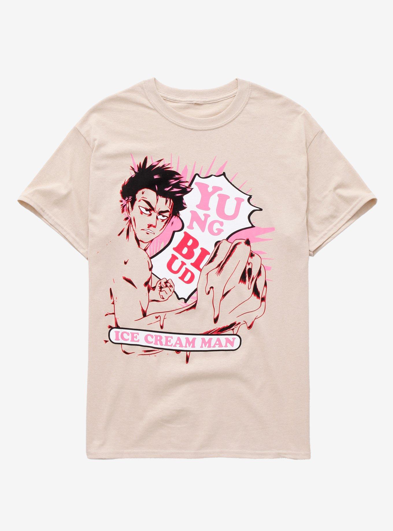 Yungblud Anime Ice Cream Man T-Shirt, , hi-res