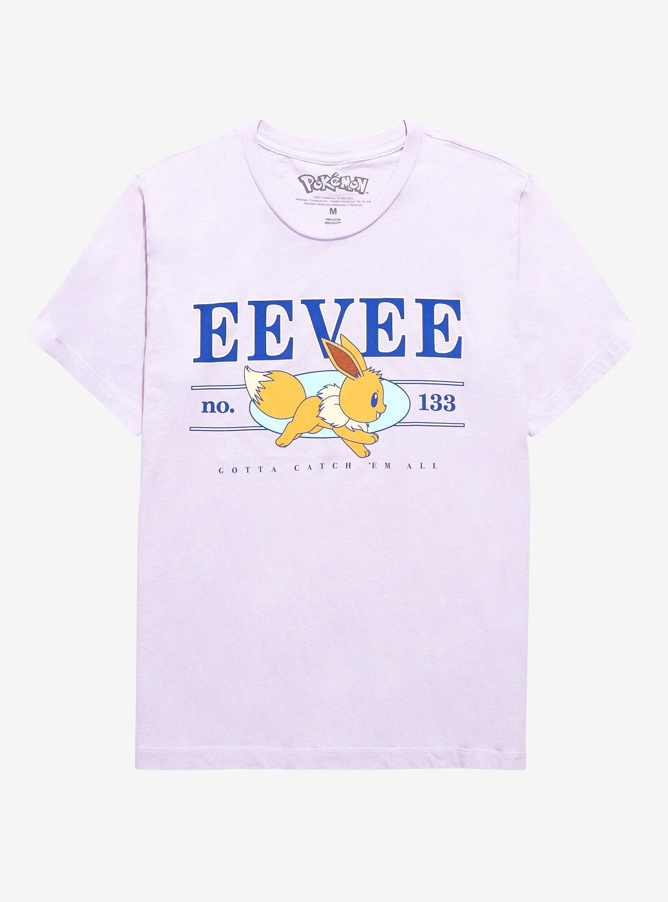 Pokémon Eevee Athletics Women's T-Shirt - BoxLunch Exclusive | BoxLunch