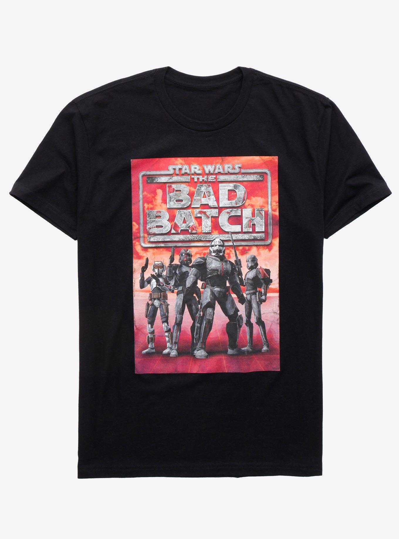 Star Wars: The Bad Batch Poster T-Shirt, BLACK, hi-res