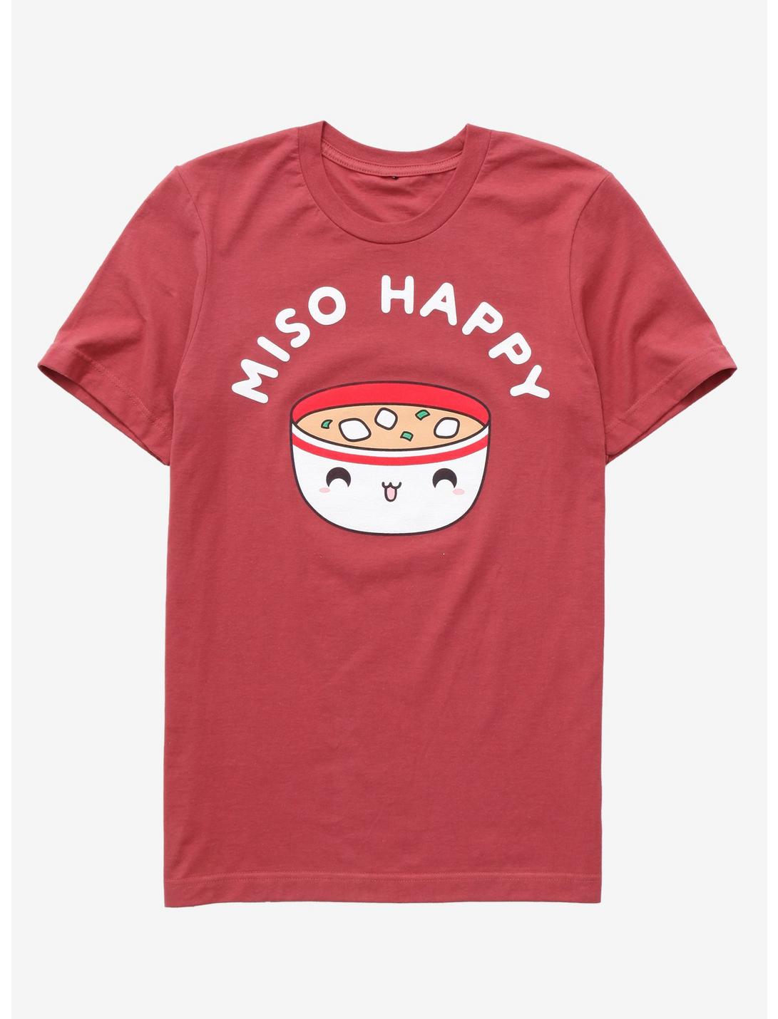 Miso Happy Women's T-Shirt - BoxLunch Exclusive, BURNT ORANGE, hi-res