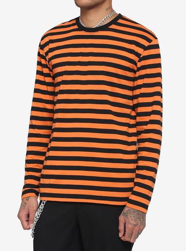 トップス bal original stripe long tee orange Amazon.com: Spring&Gege Boys' Long Sleeve Striped T-Shirt