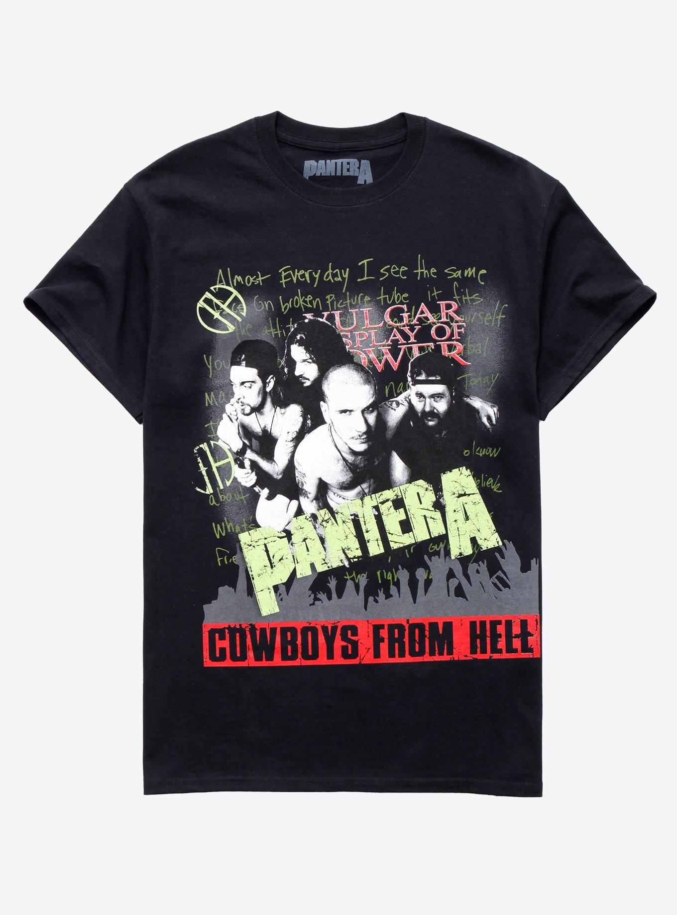 Cowboys From Hell Tour T-Shirt – Pantera Official Store