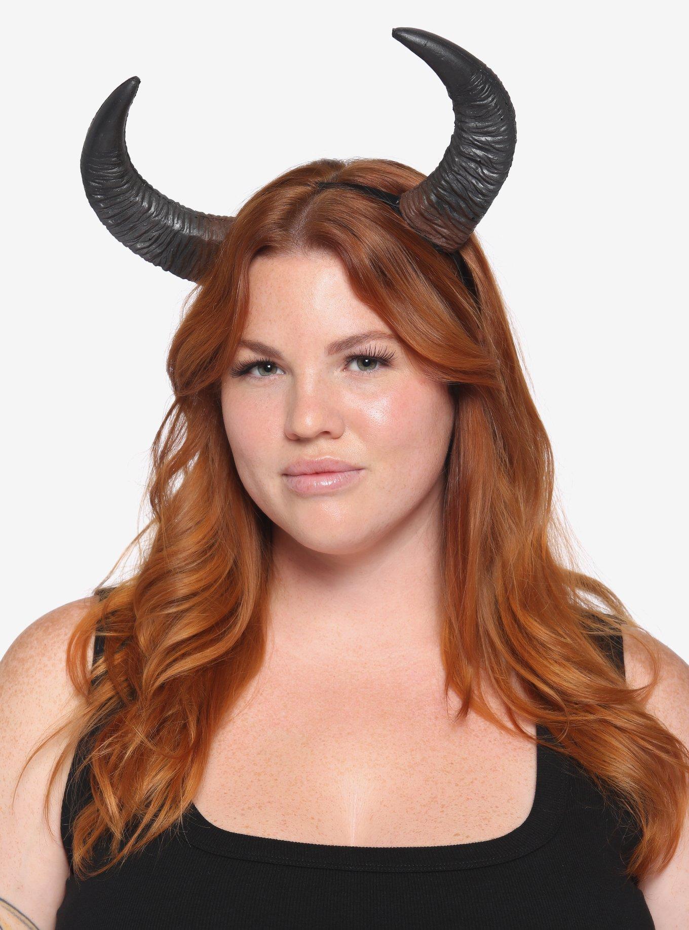 Buffalo Horns Headband Hot Topic