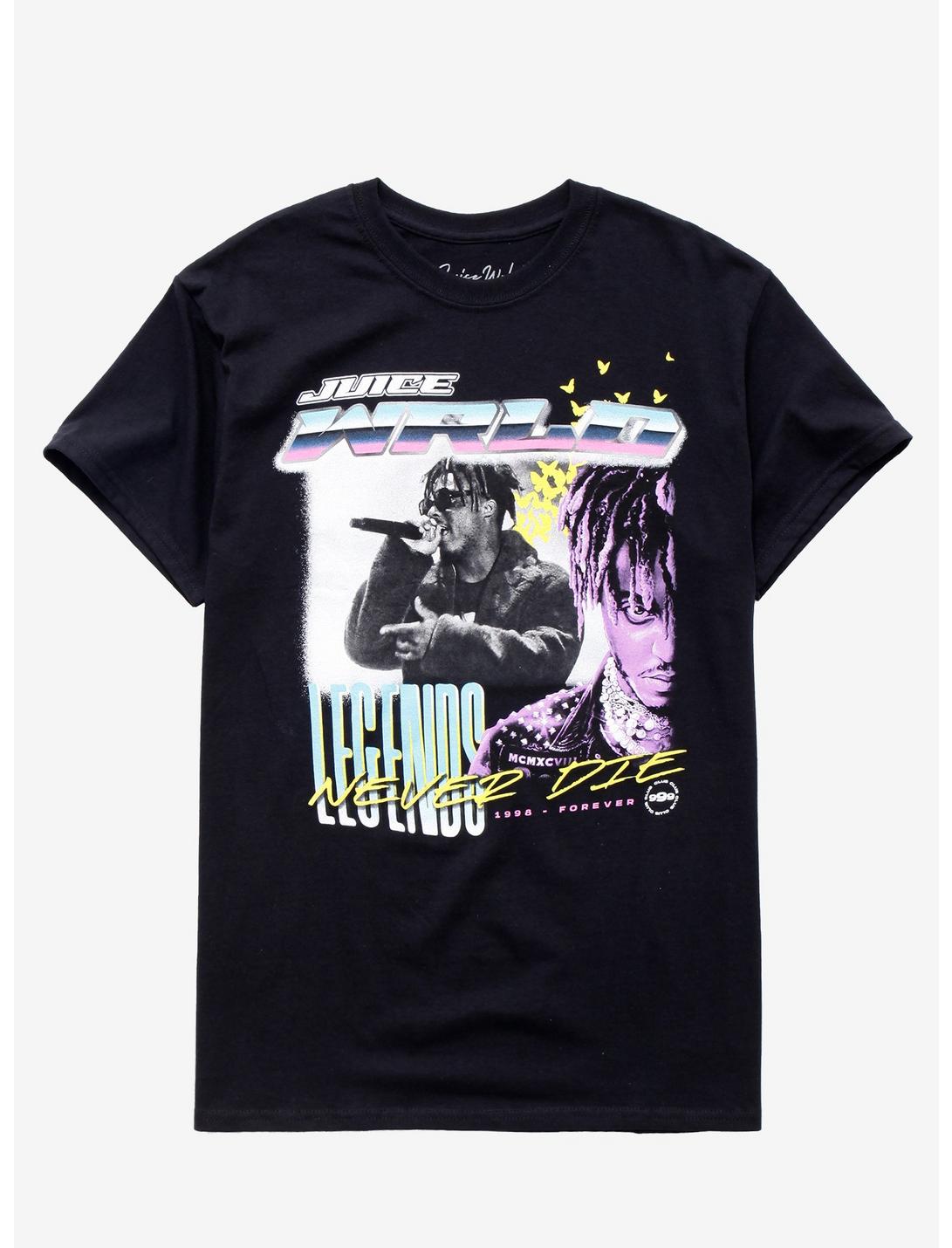DYONG Short Sleeve Crew Neck T-Shirt for Teenagers Art Modern Hip Hop Tees 