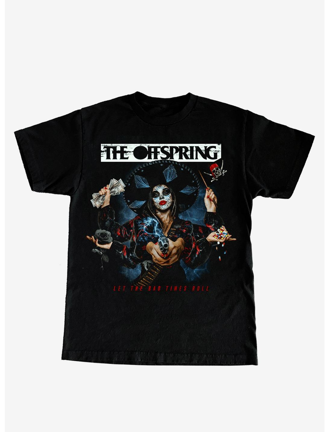 The Offspring Let The Bad Times Roll T-Shirt, BLACK, hi-res