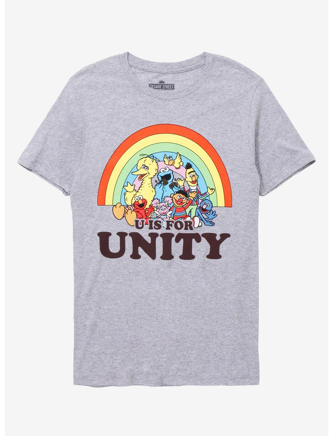 Sesame Street Unity Pride T-Shirt, HEATHER, hi-res