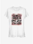 Marvel The Falcon And The Winter Soldier Power Broker Is Watching Girls T-Shirt, WHITE, hi-res
