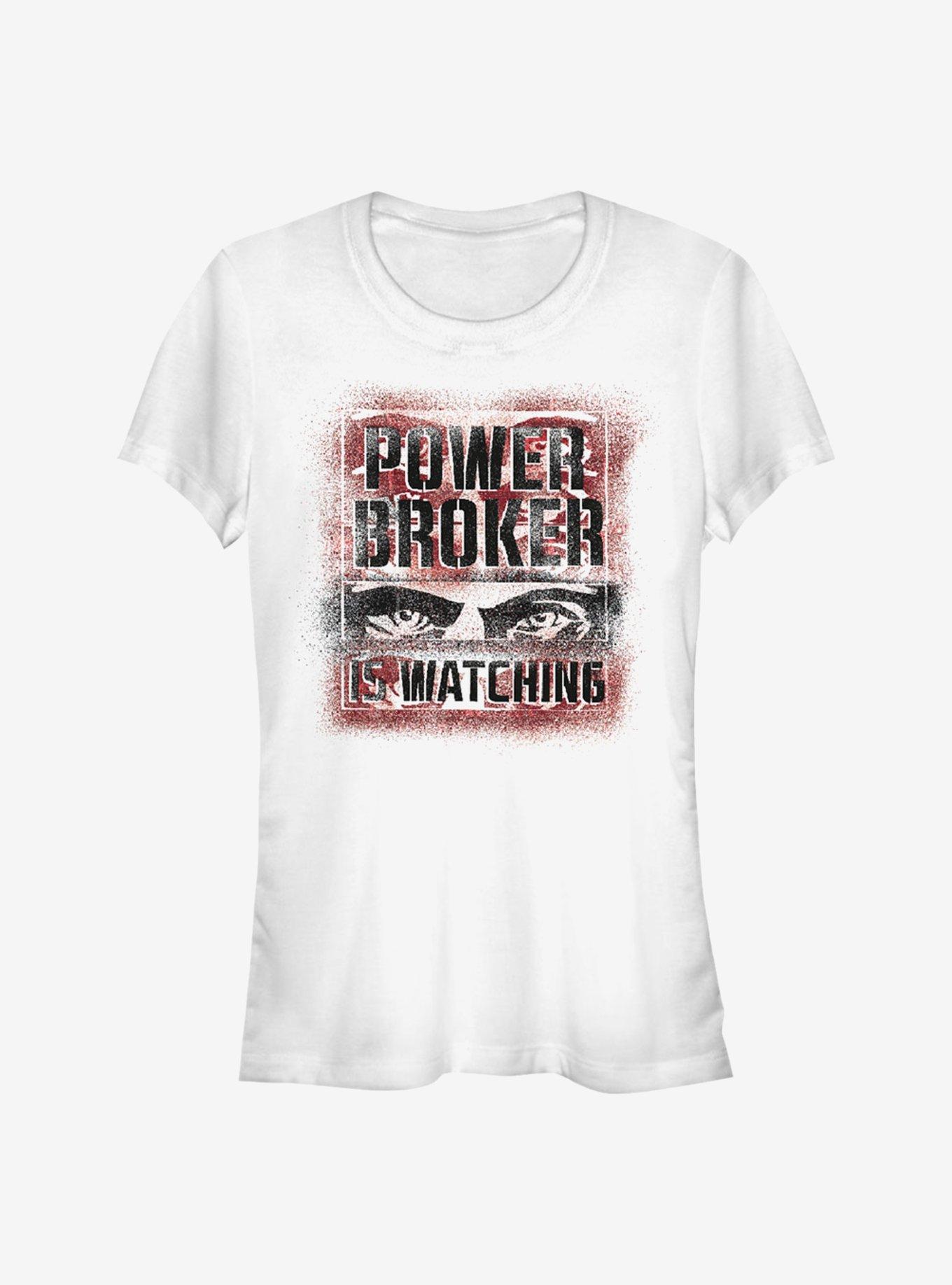 Marvel The Falcon And The Winter Soldier Power Broker Is Watching Girls T-Shirt, , hi-res