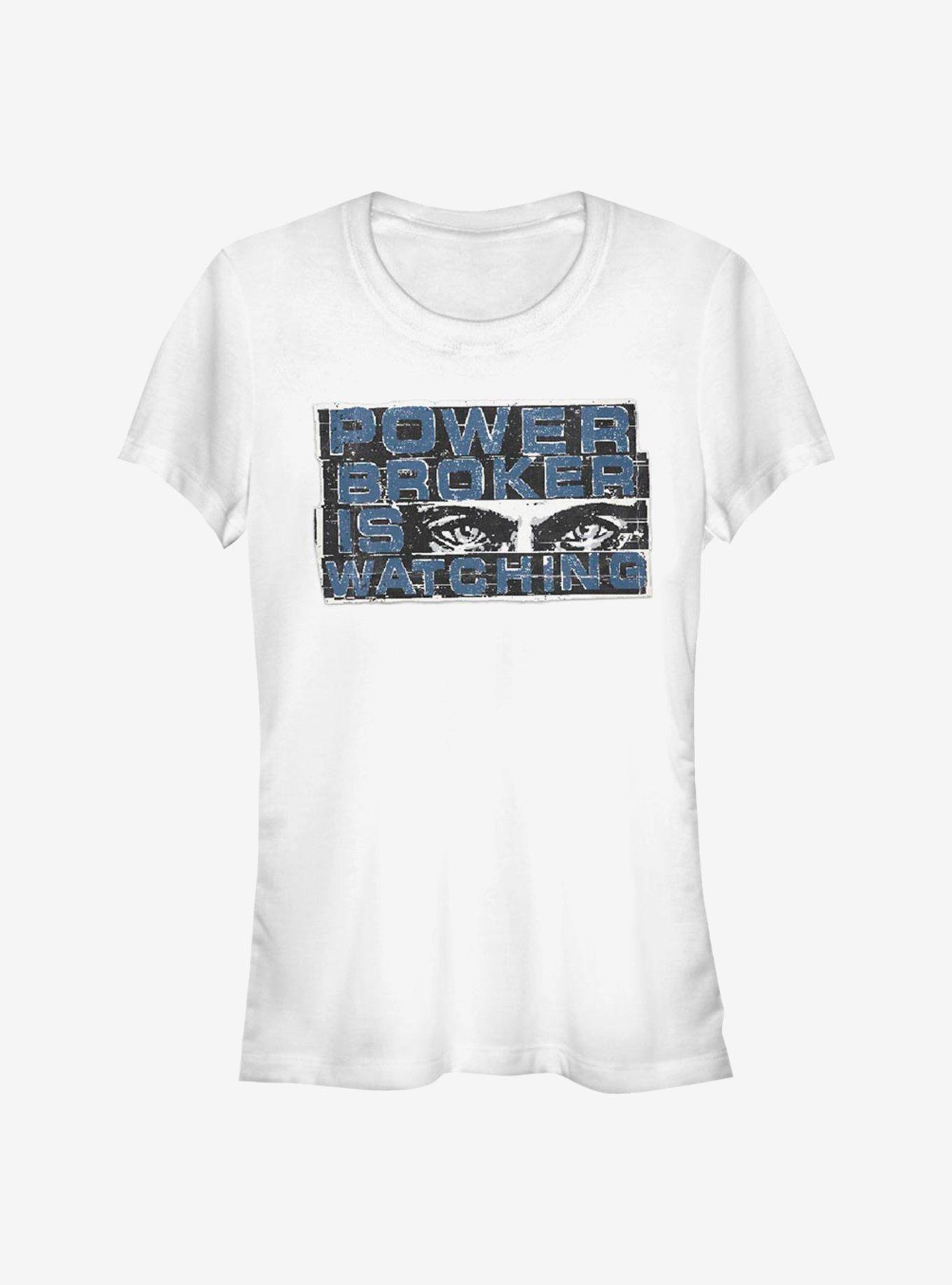Marvel The Falcon And The Winter Soldier Power Broker Eyes Girls T-Shirt, , hi-res