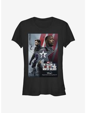 Marvel The Falcon And The Winter Soldier Characters Girls T-Shirt, , hi-res