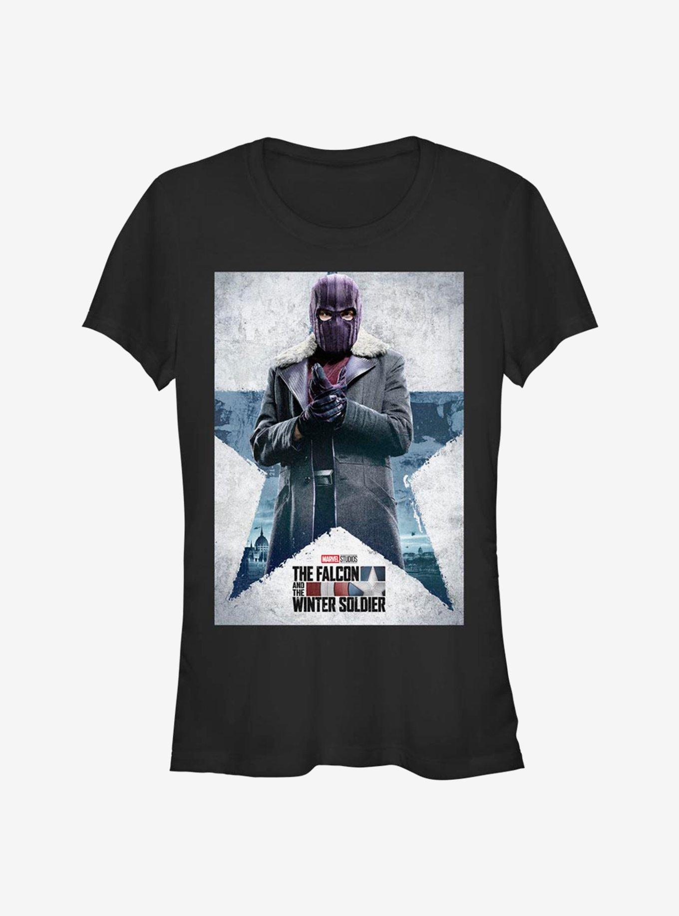 Marvel The Falcon And The Winter Soldier Zemo Poster Girls T-Shirt, , hi-res