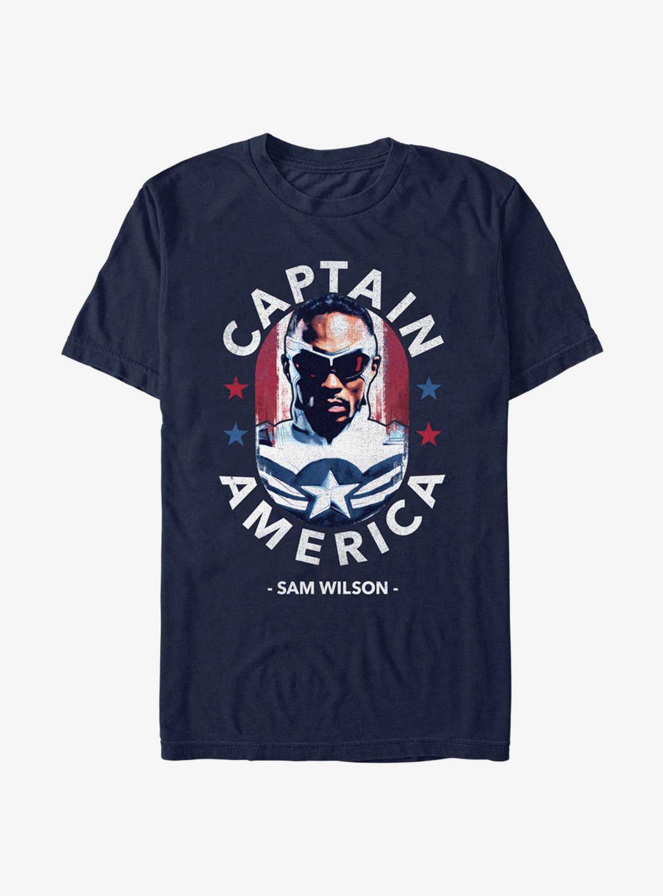 Marvel The Falcon And The Winter Soldier Captain America Sam Wilson T-Shirt, , hi-res