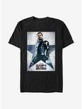 Marvel The Falcon And The Winter Soldier Poster T-Shirt, BLACK, hi-res