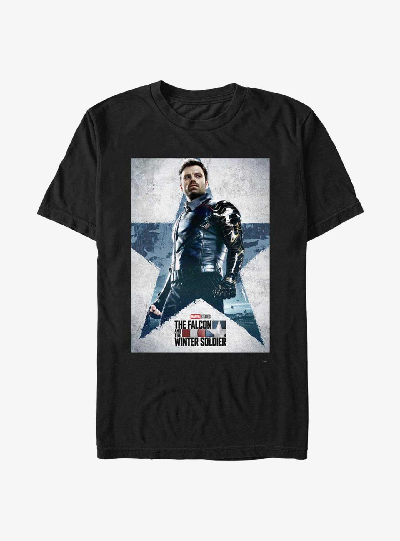 Marvel The Falcon And The Winter Soldier Poster T-Shirt, , hi-res