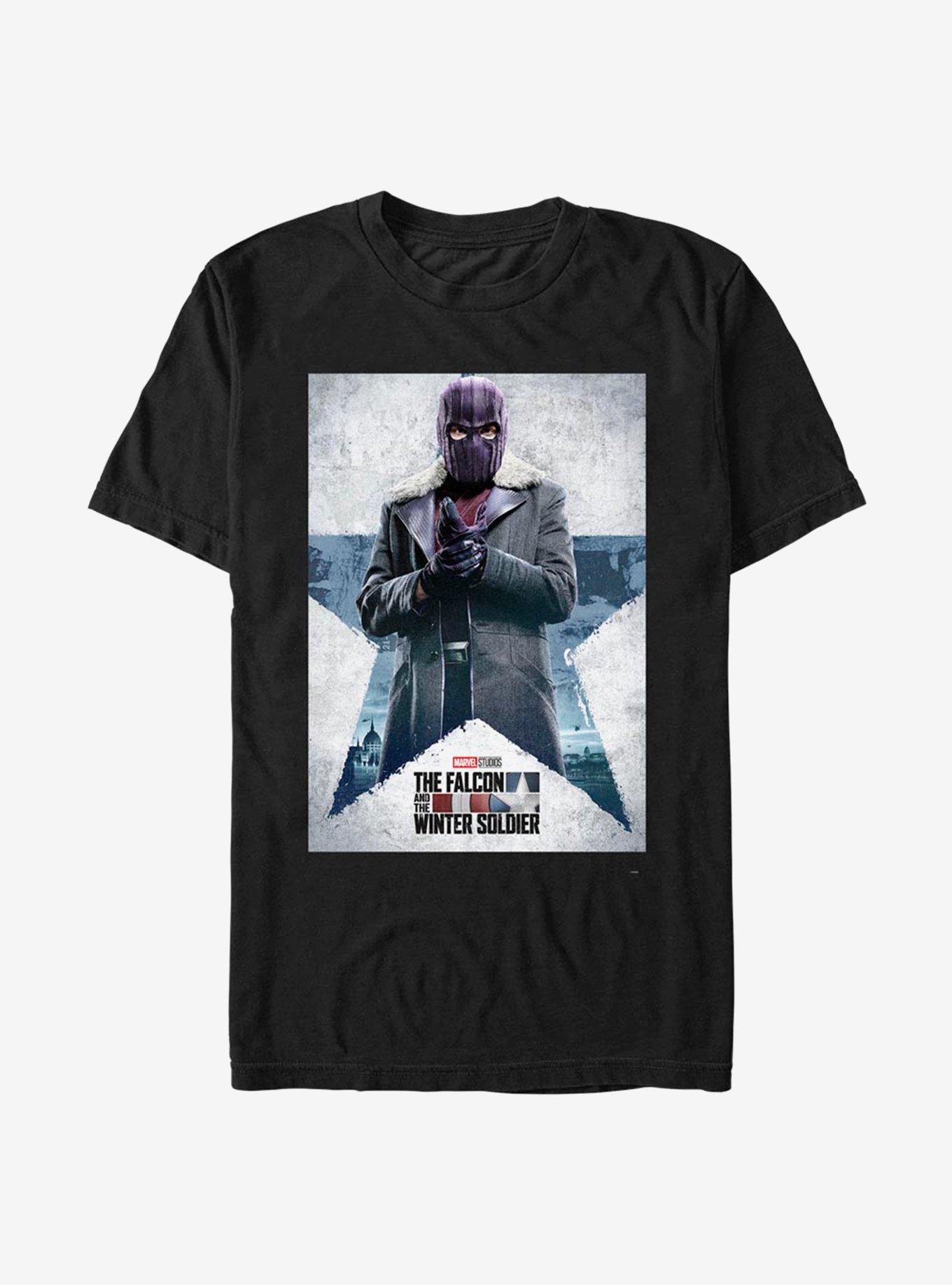 Marvel The Falcon And The Winter Soldier Zemo Poster T-Shirt, , hi-res