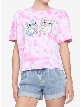 Disney Lilo & Stitch Duo Tie-Dye Girls Crop T-Shirt, , hi-res