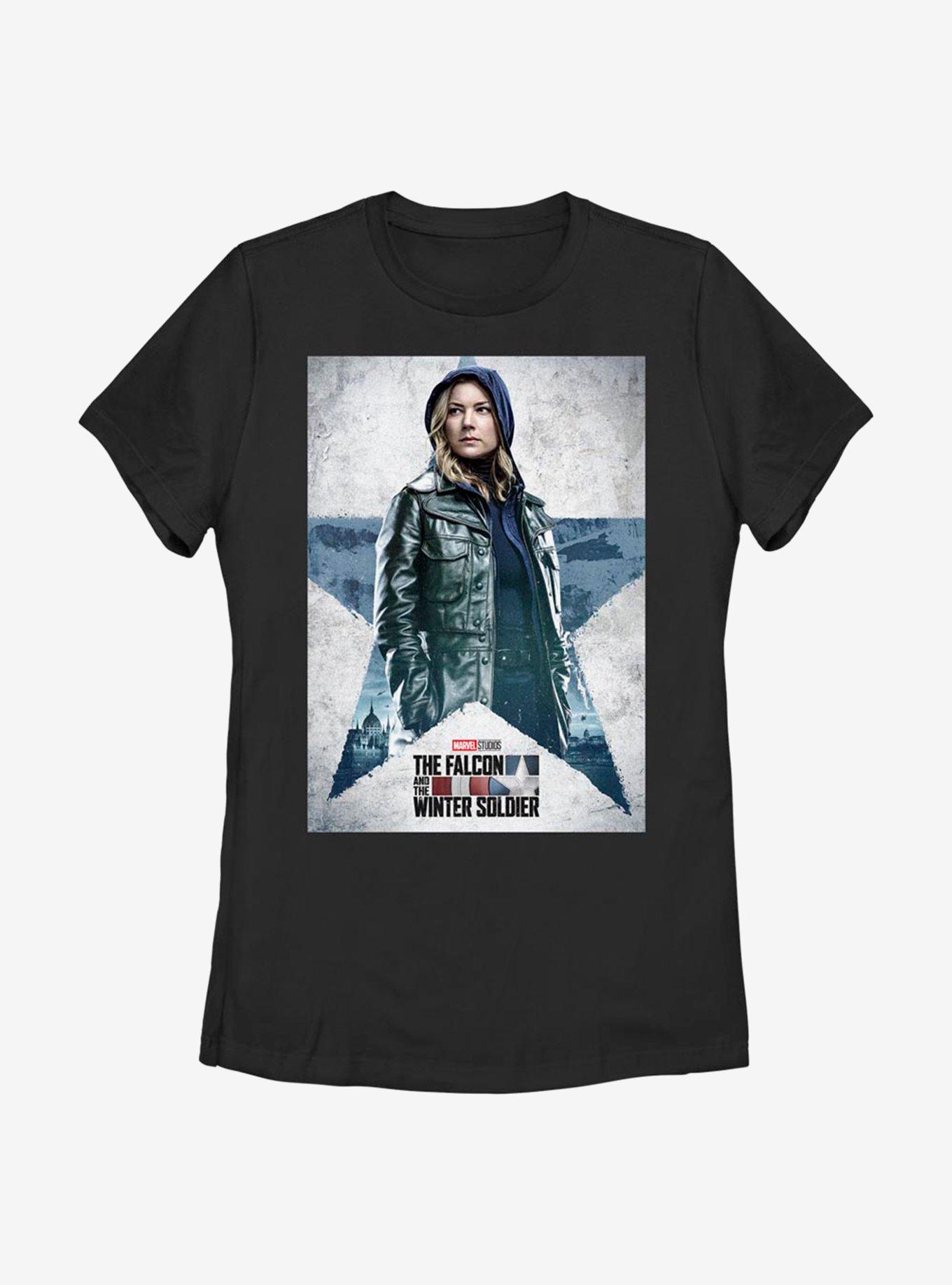 Marvel The Falcon And The Winter Soldier Carter Poster Womens T-Shirt, , hi-res