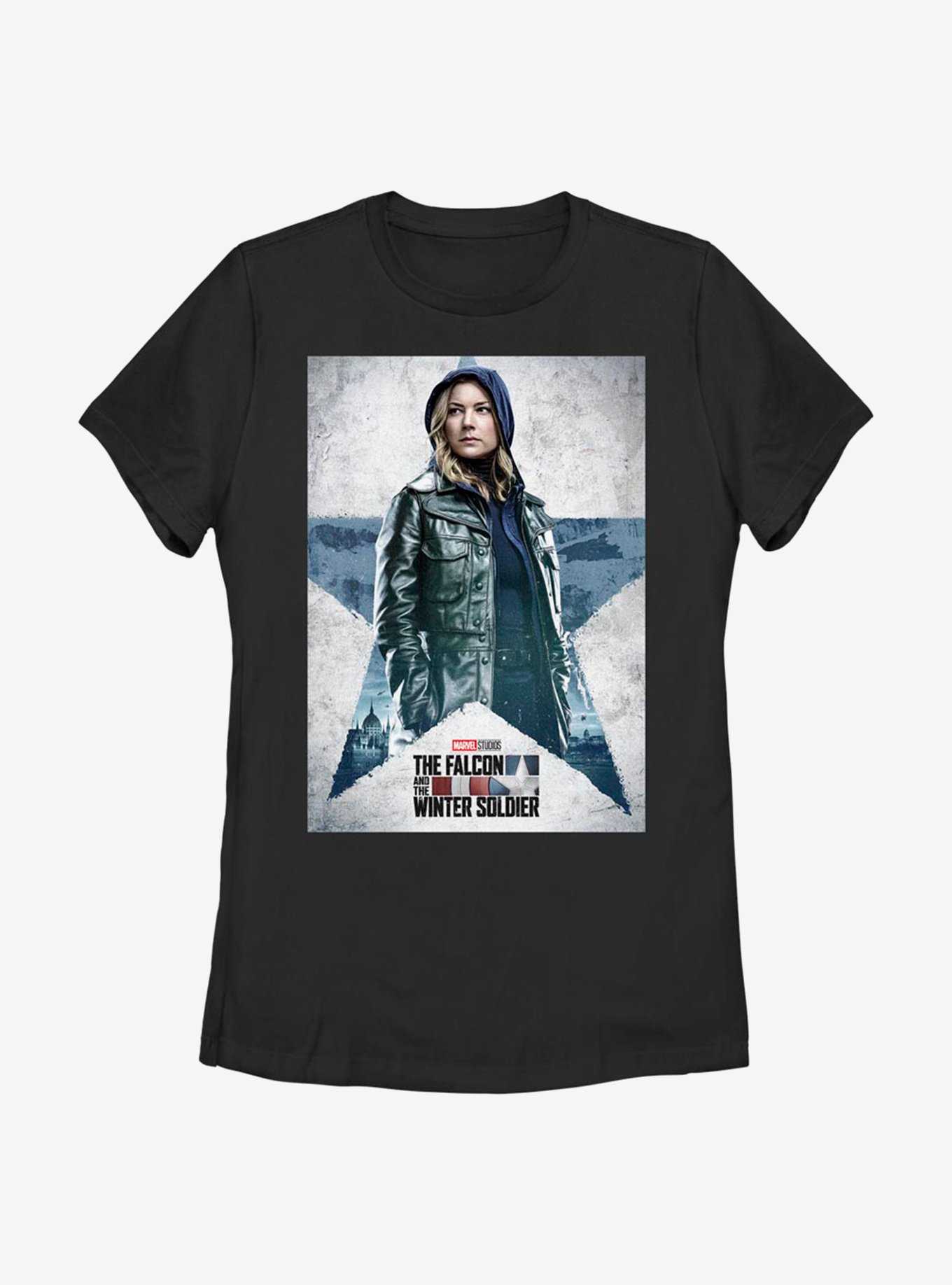 Marvel The Falcon And The Winter Soldier Carter Poster Womens T-Shirt, , hi-res
