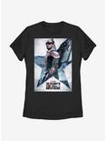 Marvel The Falcon And The Winter Soldier Falcon Poster Womens T-Shirt, BLACK, hi-res