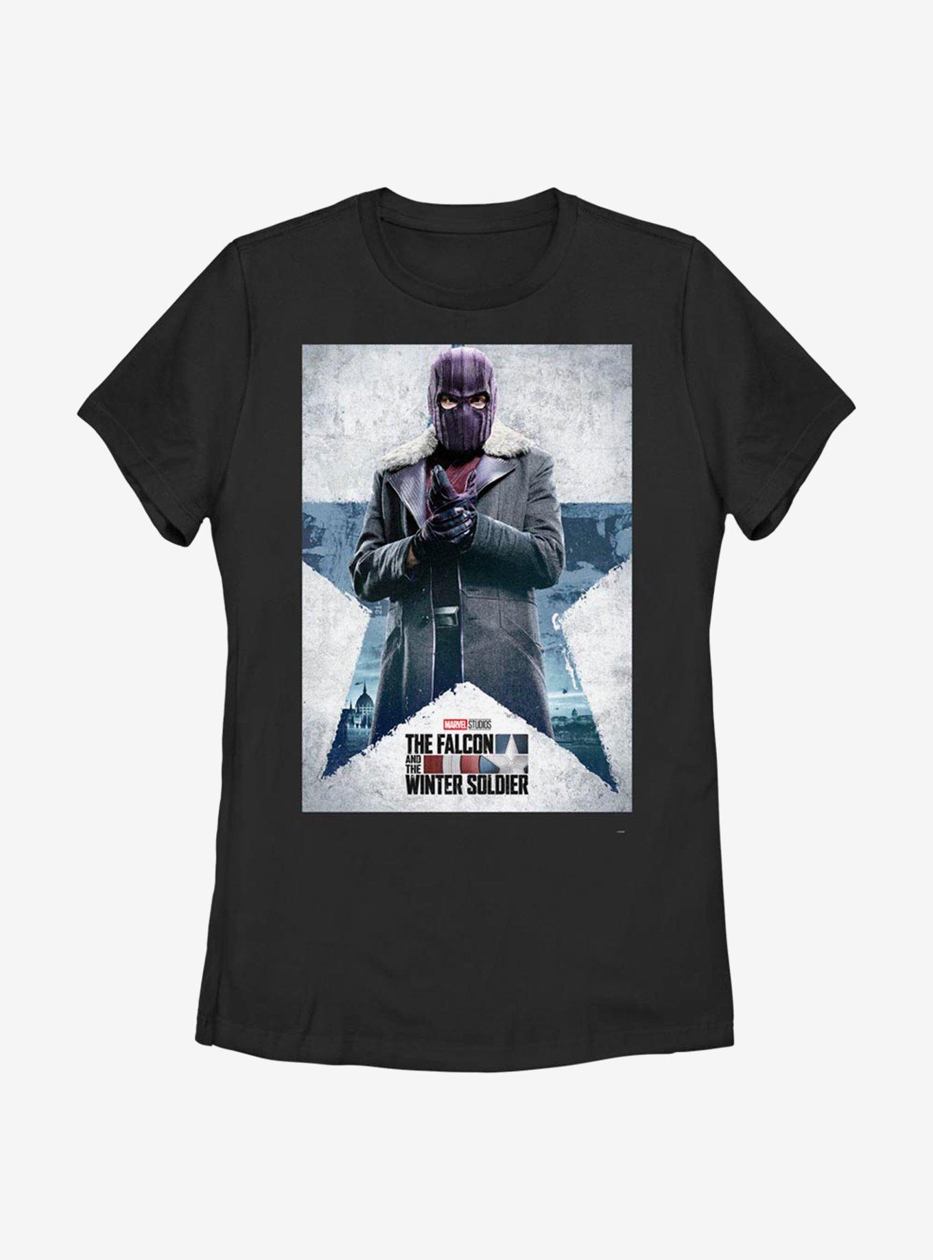 Marvel The Falcon And Winter Soldier Zemo Poster Womens T-Shirt