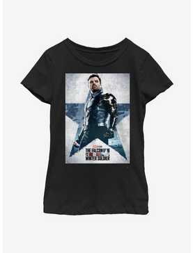 Marvel The Falcon And The Winter Soldier Poster Youth Girls T-Shirt, , hi-res