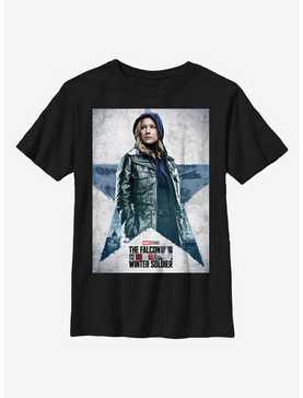 Marvel The Falcon And The Winter Soldier Carter Poster Youth T-Shirt, , hi-res