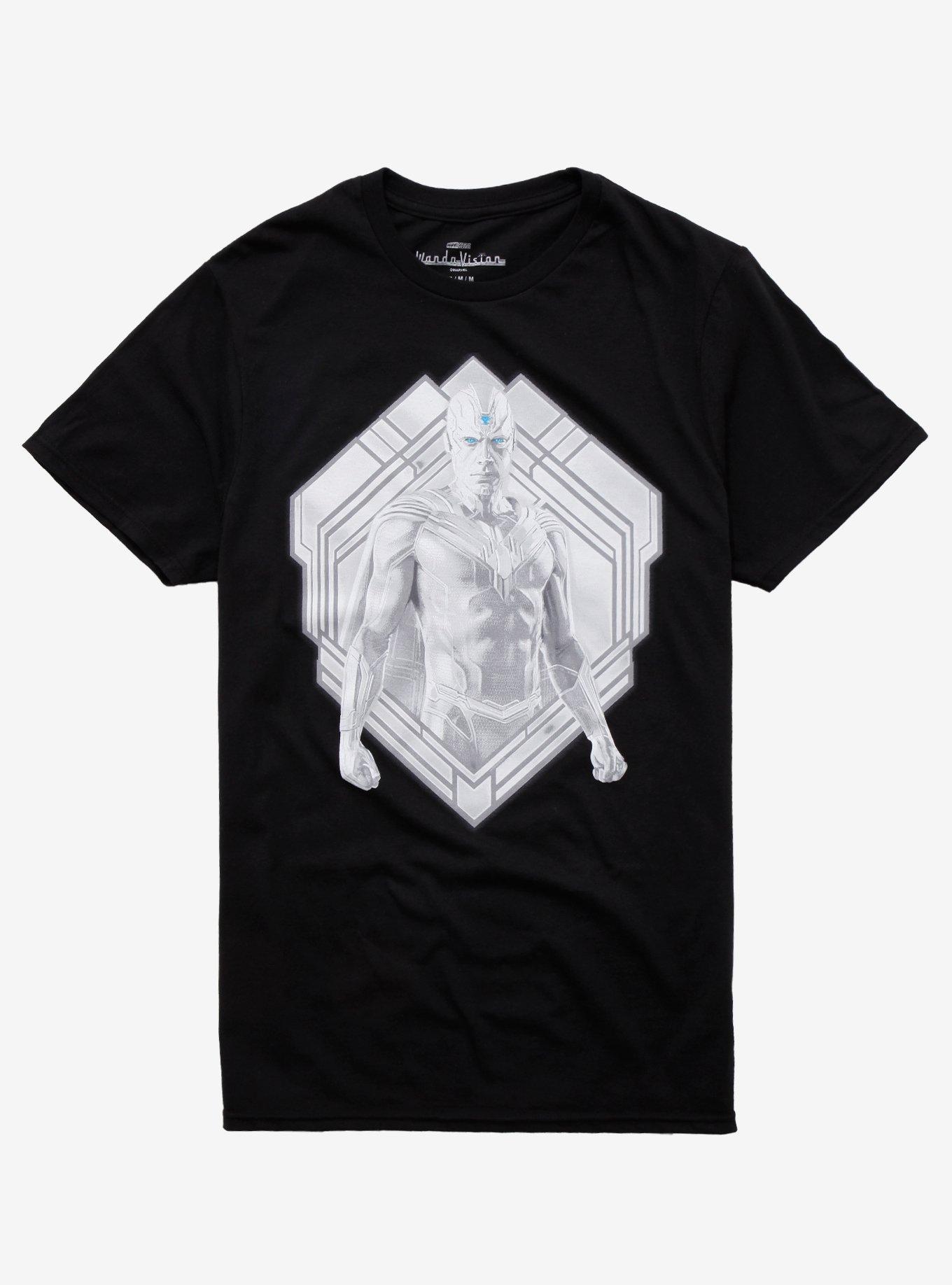 Marvel WandaVision White Vision T-Shirt, BLACK, hi-res