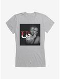Us Behind The Mask Red Square Logo Girls T-Shirt, , hi-res