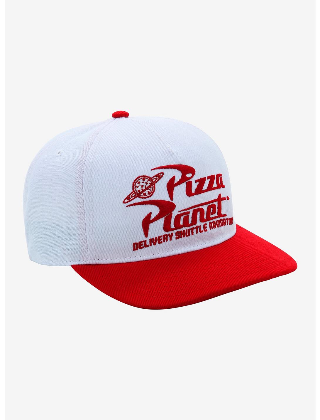 Concept One Accessories Toy Story Pizza Planet Snapback Adult Hat Red 