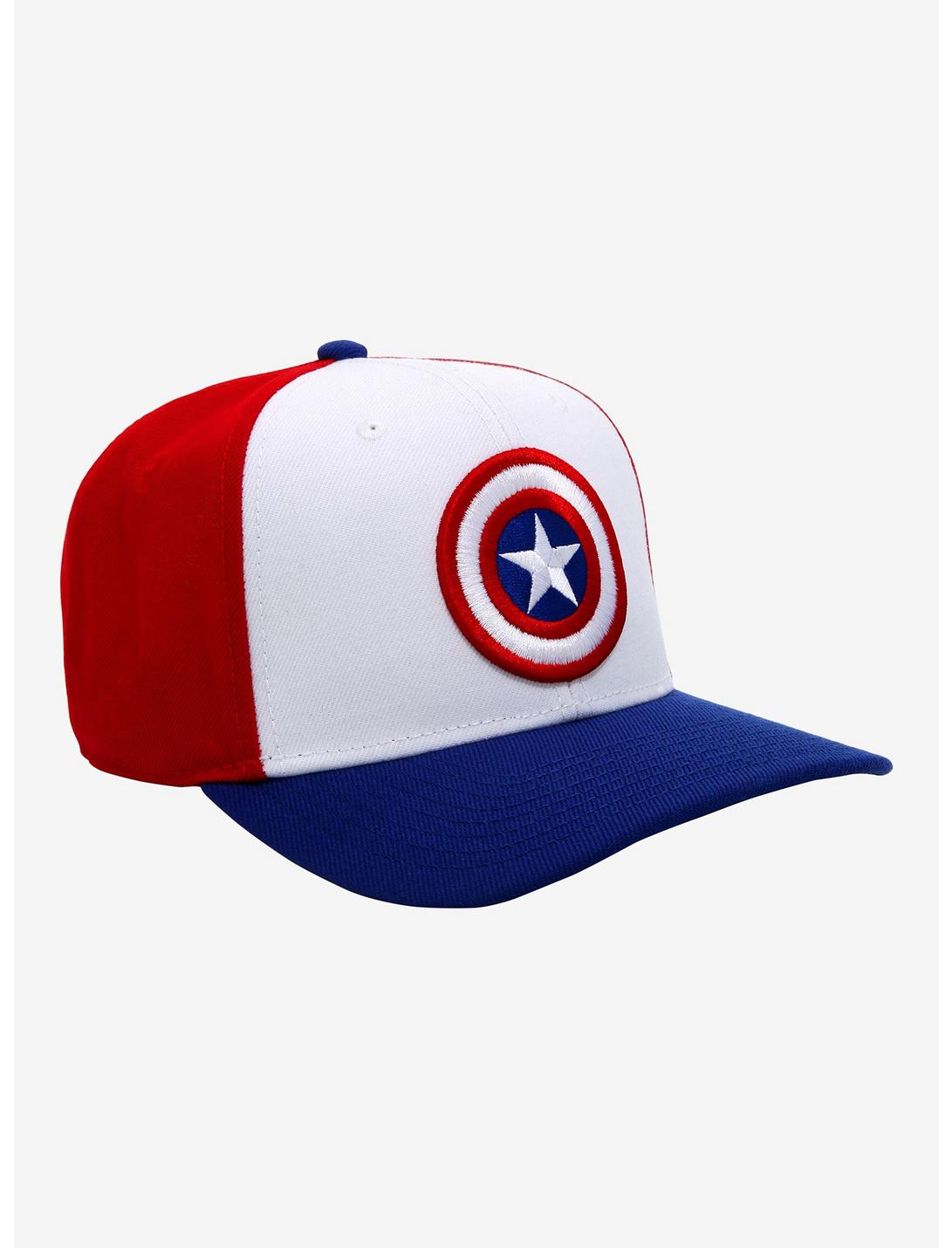Marvel Captain America Logo Snapback Hat, , hi-res