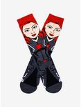 Marvel Black Widow Character Crew Socks, , hi-res