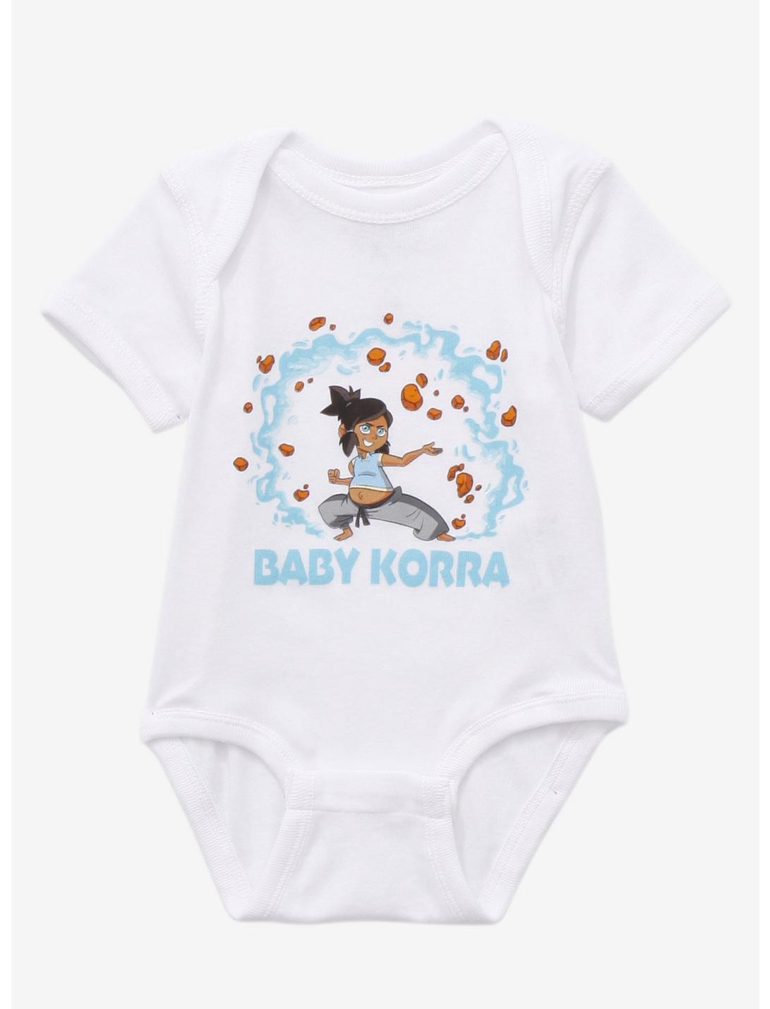 The Legend of Korra Baby Korra Infant One-Piece - BoxLunch Exclusive, OFF WHITE, hi-res