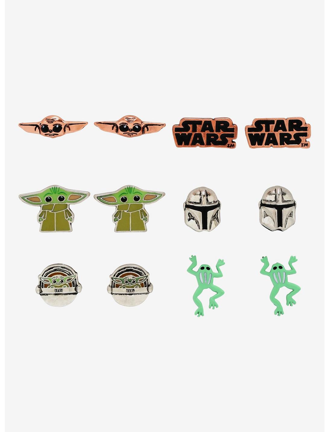 Star Wars The Mandalorian Icons Earring Set, , hi-res