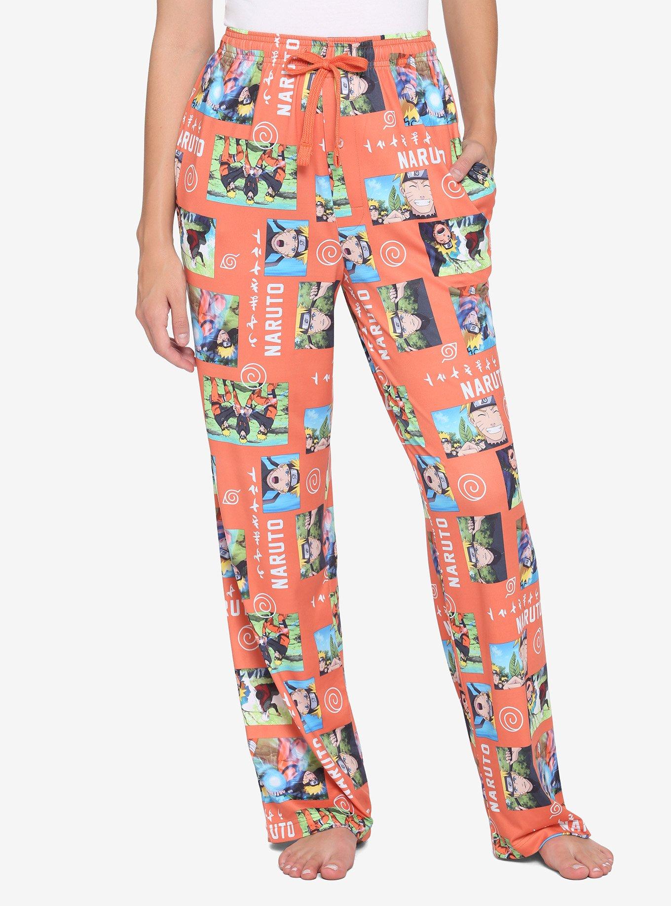 Naruto Shippuden Screencap Pajama Pants, MULTI, hi-res