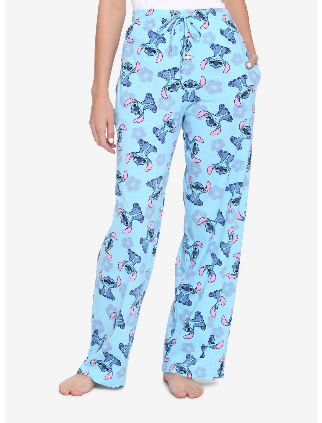 Disney Lilo & Stitch Floral Pajama Pants, MULTI, hi-res