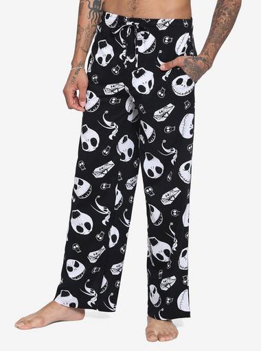 The Nightmare Before Christmas Jack Bats Girls Pajama Pants Plus Size, Hot  Topic