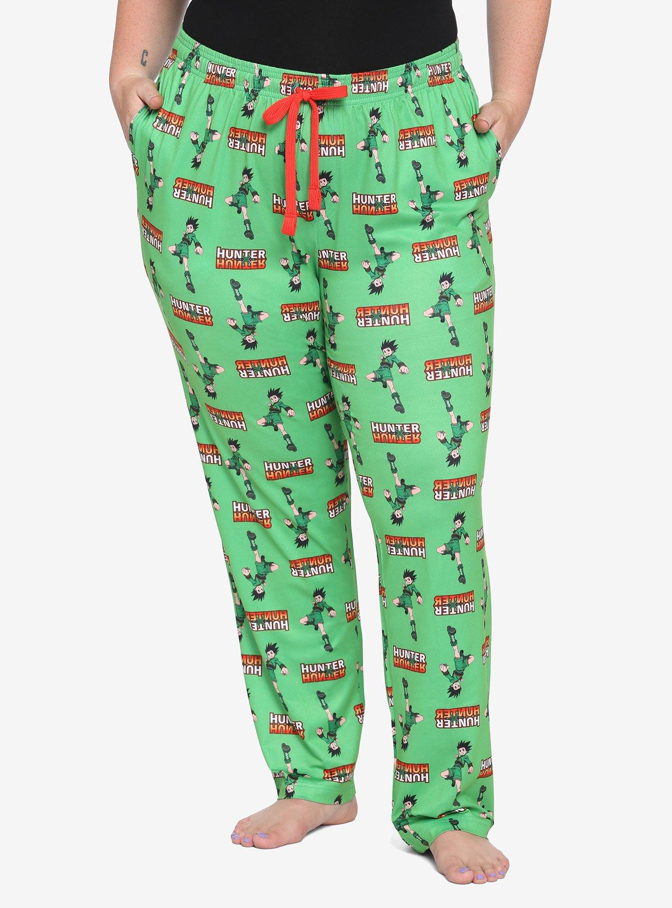 Hunter X Hunter Gon Pajama Pants Plus Size, MULTI, hi-res