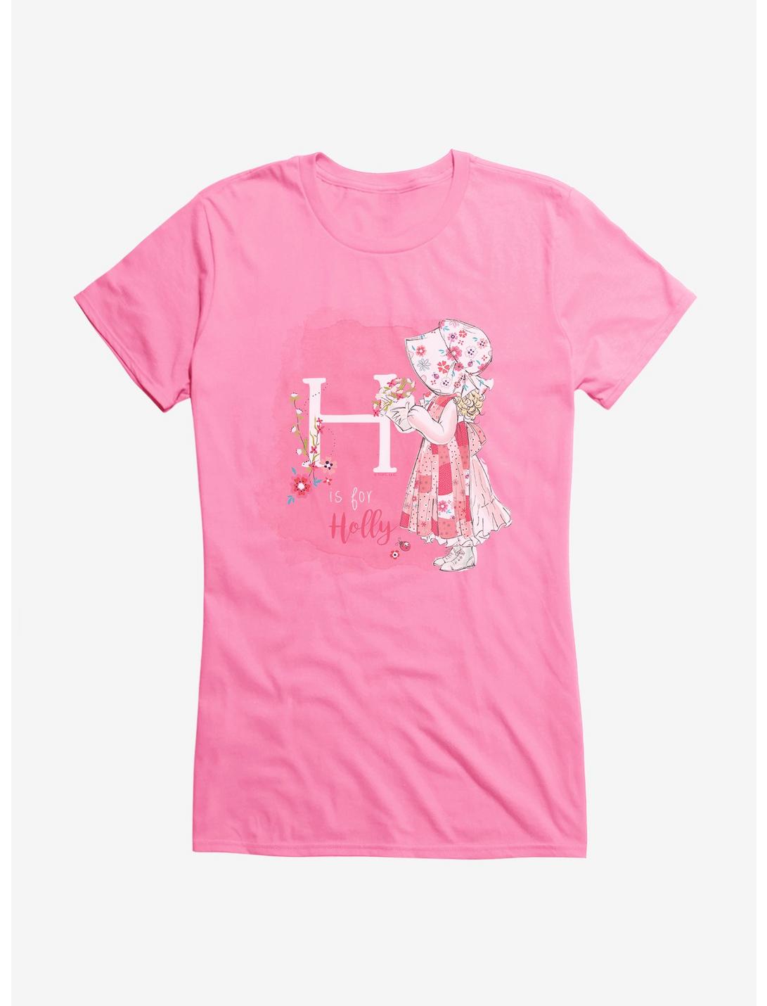 Holly Hobbie H Is For Holly Girls T-Shirt, CHARITY PINK, hi-res