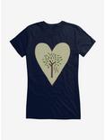 Holly Hobbie Nature Heart Tree Girls T-Shirt, NAVY, hi-res
