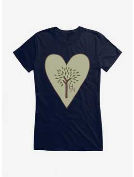 Holly Hobbie Nature Heart Tree Girls T-Shirt, , hi-res
