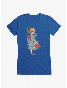 Holly Hobbie Smell The Flowers Girls T-Shirt, , hi-res