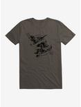 Jurassic World When Dinosaurs Ruled Black And White T-Shirt, , hi-res