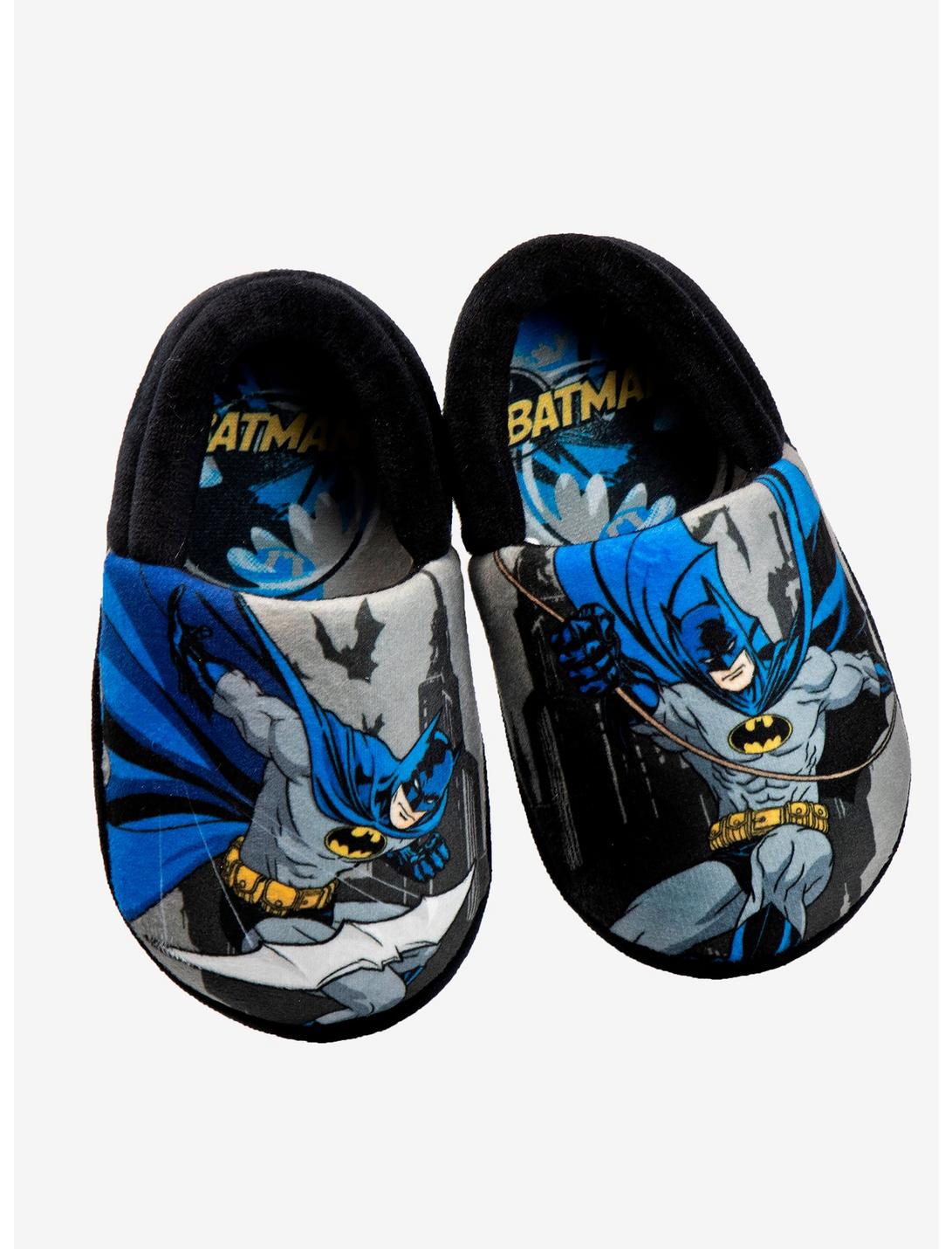 DC Comics Batman Boys Slippers Black, BLACK, hi-res