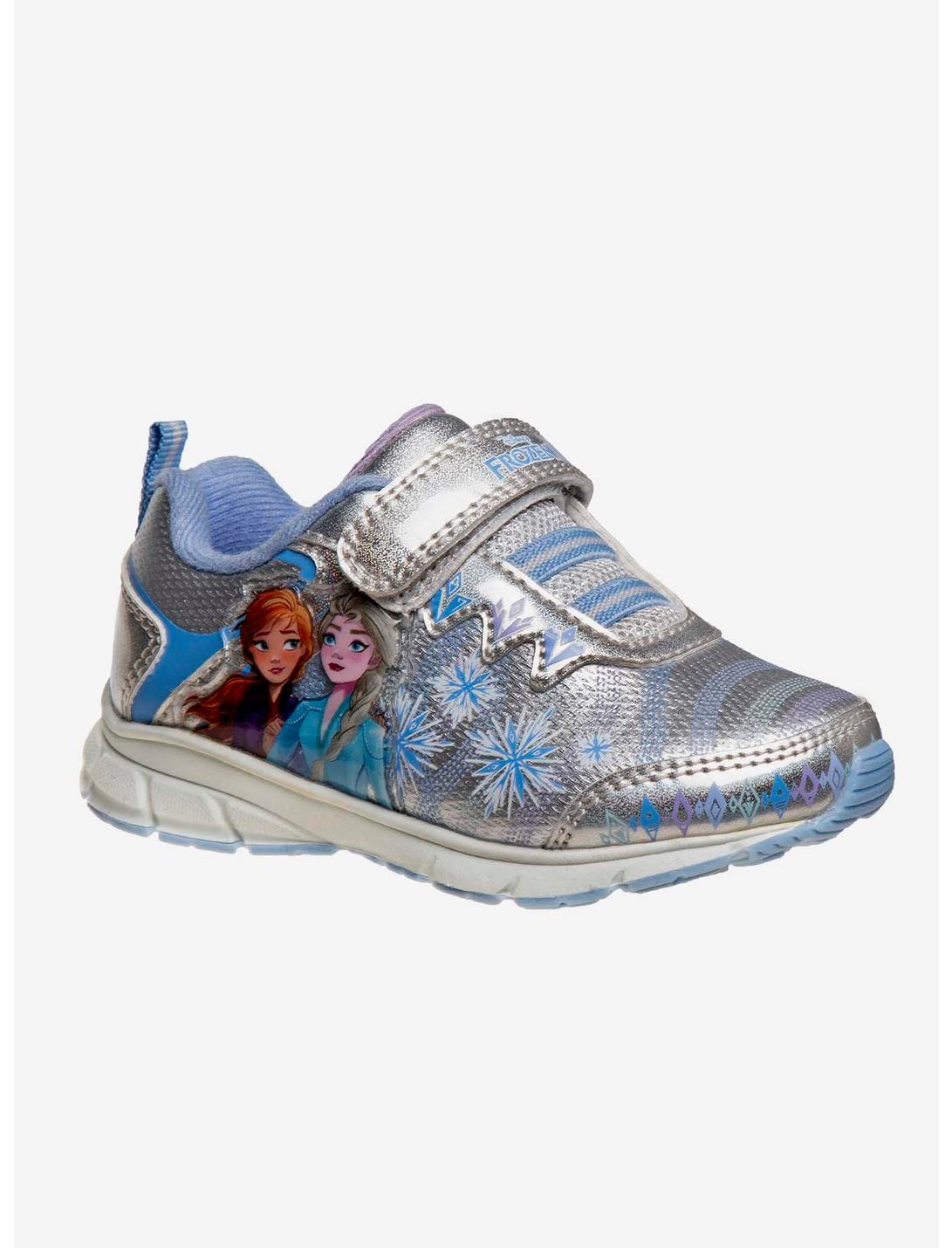 Disney Frozen 2 Girls Sneakers With Lights Silver, SILVER, hi-res