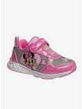 Disney Minnie Mouse Girls Sneakers With Lights, PINK, hi-res