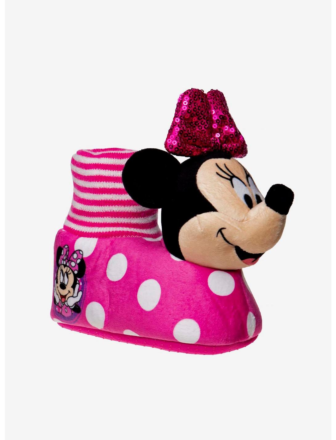 Disney Minnie Mouse Toddler Slippers Pink, PINK, hi-res