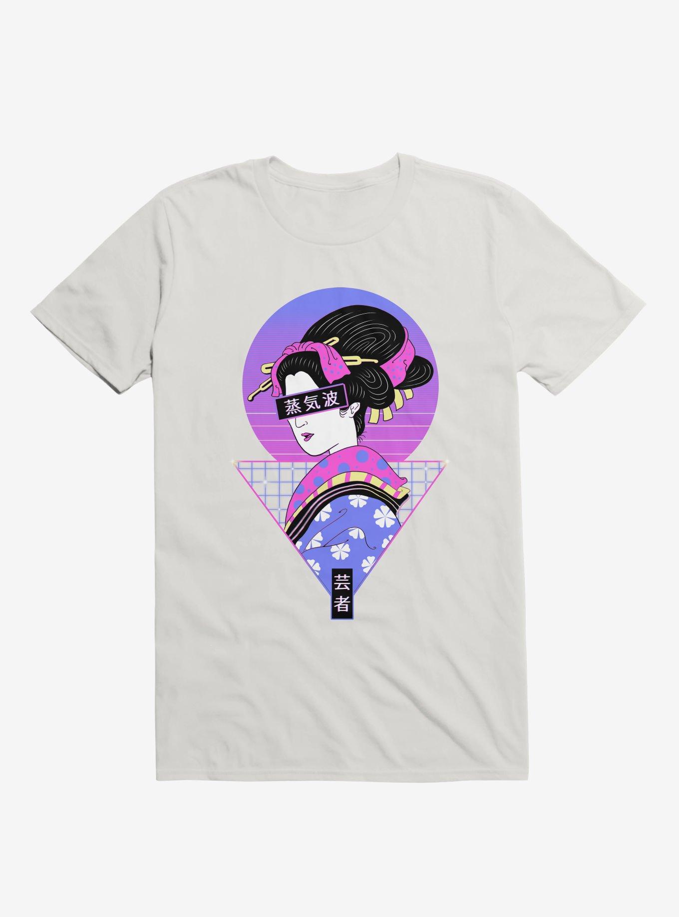 Neon Geisha Wave T-Shirt, , hi-res