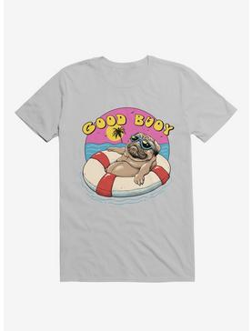 Ocean Pug Good Buoy! Ice Grey T-Shirt, , hi-res