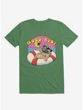 Ocean Pug Good Buoy! Kelly Green T-Shirt, KELLY GREEN, hi-res